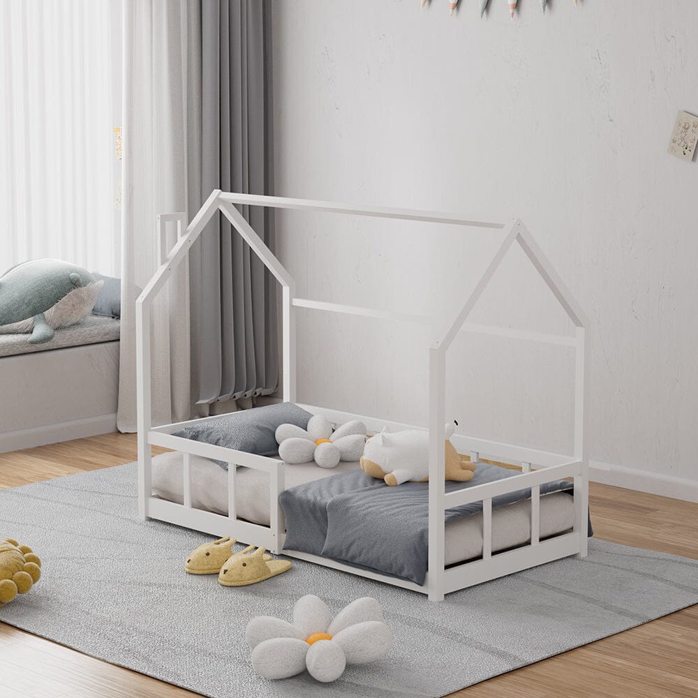 Wooden House Bed Frame Bed Frames Living and Home 