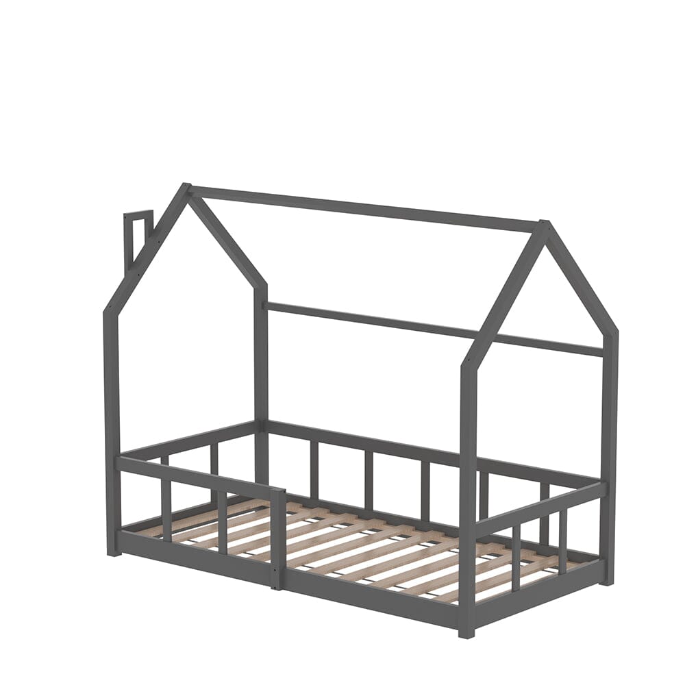Wooden House Bed Frame Bed Frames Living and Home 