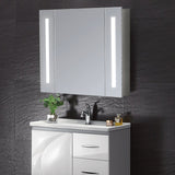 LED Illuminated Bathroom Mirror Cabinet Bathroom Mirror Cabinets Living and Home 