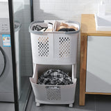 3 Tier Laundry Baskets Laundry Sorter Rolling Laundry Hamper Laundry Baskets Living and Home 