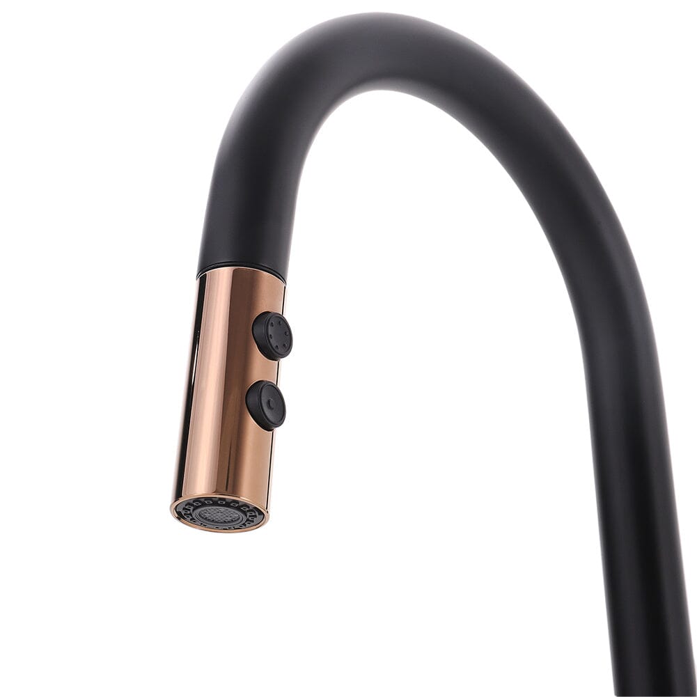 Stylish and Versatile Single Lever Monobloc Tap with Pull-Out Spout Kitchen Taps Living and Home 