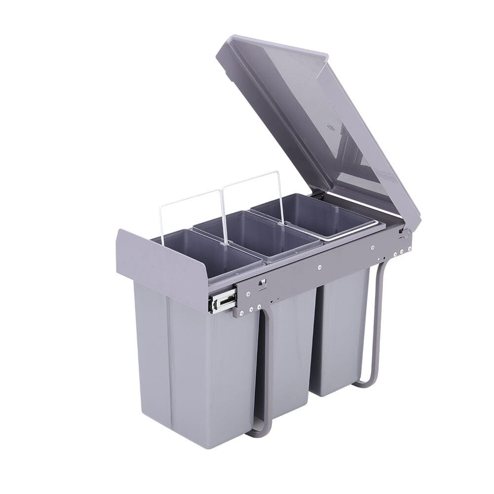 Kitchen Waste Bins Double/Triple Bin Cupboard Pullout Living and Home