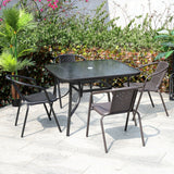3/5pcs Garden Patio Dining Set Outdoor Furniture GARDEN DINING SETS Living and Home 