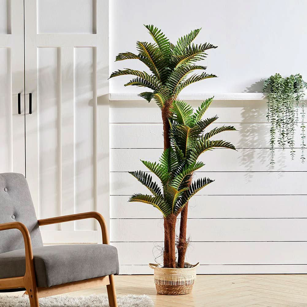 Artificial Fern Plants Decor House Office Garden Indoor Outdoor