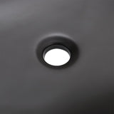 Ceramic Sink with Matte Black Finish for Bathroom Bathroom Sinks Living and Home 