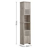 Freestanding Tall Bathroom Storage Cabinet Bathroom Cabinets Living and Home 