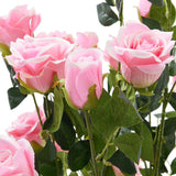 Artificial Rose Flower Tree in Pot Artificial Plants Living and Home 
