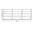 Durable and Rust-Resistan Half Mesh Metal Field Farm Gate Farm Gates Living and Home 10FT/3M 
