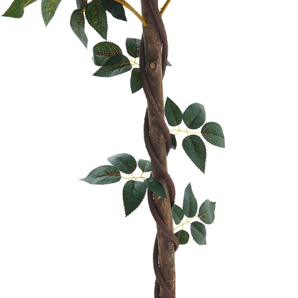 Artificial Rose Flower Tree in Pot Artificial Plants Living and Home 
