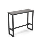 Garden Grey Dining High Table with Metal Legs Garden Dining Tables Living and Home 