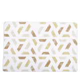 Golden Geometric Modern Rug Rugs Living and Home 