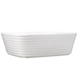 White Square Countertop Bathroom Sink Bowl Sink Bathroom Sinks Living and Home 