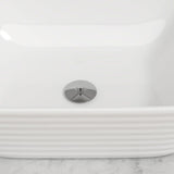White Square Countertop Bathroom Sink Bowl Sink Bathroom Sinks Living and Home 