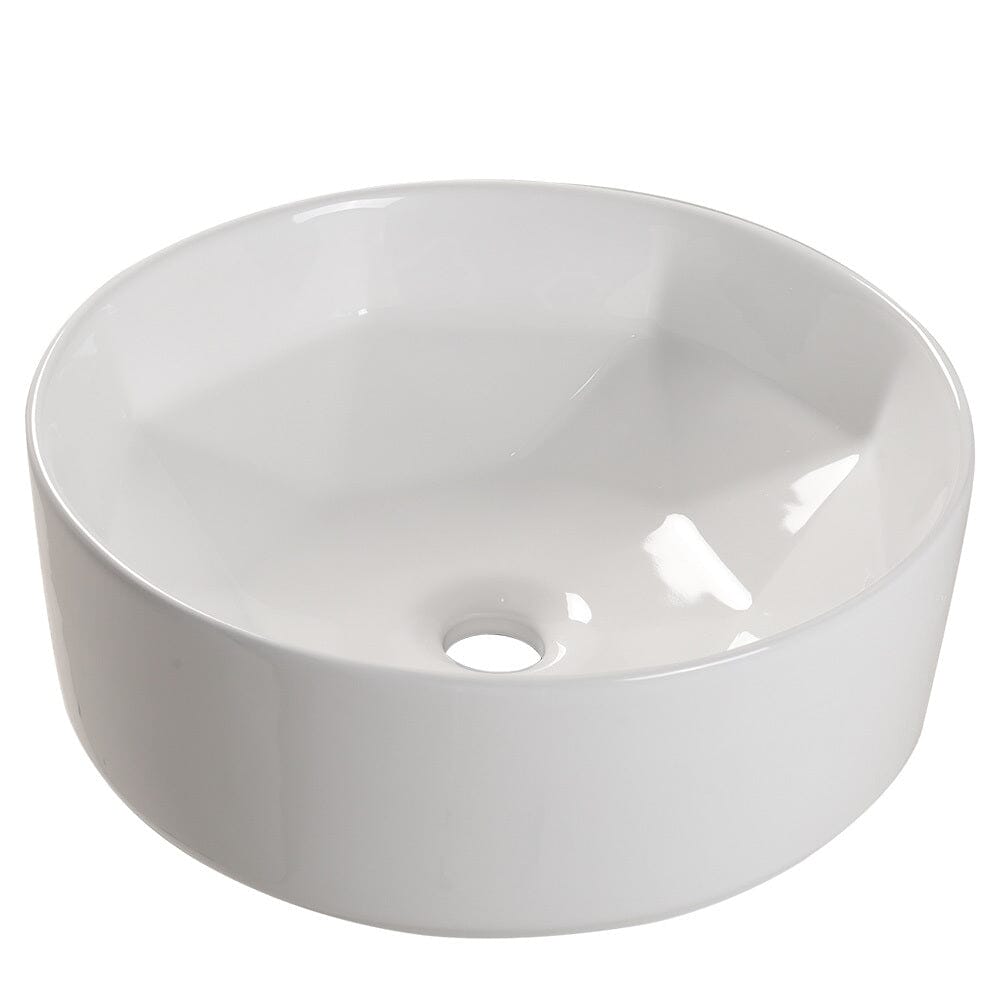 Modern Style Round White Bathroom Sink Bathroom Sinks Living and Home 