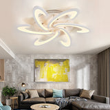 73cm Dia. Modern LED Ceiling Light Acrylic Petal Pendant Lights Ceiling Light Living and Home 