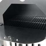 Pizza Makers & Ovens 3-in-1 Charcoal BBQ Grill with Chimney Outdoor Pizza Makers & Ovens Living and Home 