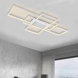 62/80W LED Ceiling Light 3000K-6000K Color Changing Dimmable Lighting Ceiling Light Fixtures Living and Home 80W 110cm 