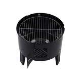 3 in 1 BBQ Charcoal Grill 3 Tier Smoker Garden BBQ Grill Living and Home 