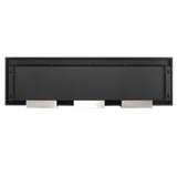 55 Inch Bio Ethanol Fireplace White Grey Black Mounted Inset Wall Biofire Living and Home 