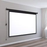 Remote Control Electric Projection Screen Projector Screen Living and Home 