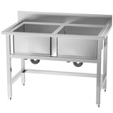 Commercial Catering Sink Stainless Steel Kitchen Sink 110cm Kitchen Sink Living and Home 