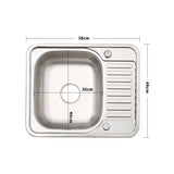 Inset Kitchen Sink Single Bowl Sink with Faucet Aperture Kitchen Sinks Living and Home 