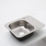 Inset Kitchen Sink Single Bowl Sink with Faucet Aperture Kitchen Sinks Living and Home 