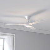 52inch Reversible Ceiling Fan W/Light Remote Control 3/5 Blades 5 Speed Timer Ceiling Lights Living and Home 