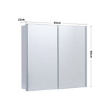 Bathroom Mirror Cabinet LED Mirror Cabinet with Smart Switch Bathroom Mirror Cabinets Living and Home 