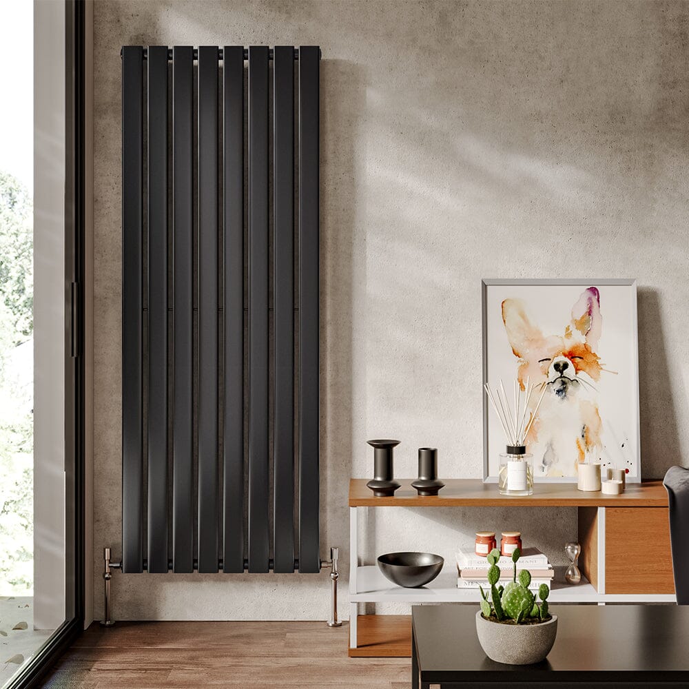 H 1.6m Vertical Panel Heater Electric Radiator with Single Panel Space Heaters Living and Home 8 Columns 