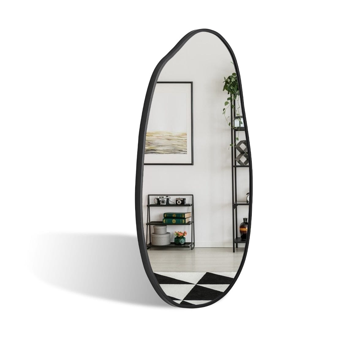 Irregular Wall Mirror Decorative Metal Framed Mirror Wall Mirrors Living and Home 