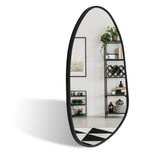 Irregular Wall Mirror Decorative Metal Framed Mirror Wall Mirrors Living and Home 