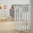 Foldable Freestanding Pet Gate 3 Panels 4 Panels Safety Fence Pet Supplies Living and Home 