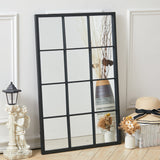 Classic Large Rectangular Wall Accent Metal Framed Mirror