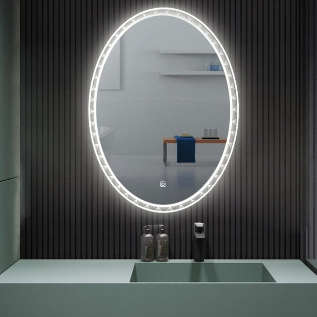 Modern Wall Mount Bathroom LED Vanity Mirror Living and Home