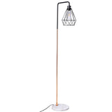 Modern Floor Lamp with Marble Base - Dimmable Floorlamp Living and Home 