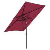 Copy of 3M Sunshade Parasol Umbrella Easy Tilt for Outdoor Market Table Parasols Living and Home Wine red 