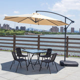 3/5pcs Garden Patio Dining Set Outdoor Furniture Garden Dining Sets Living and Home 4 Chairs with a Table Black 