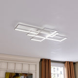 Modern Rectangular LED Ceiling Light Non-Dimmable 89W/113W Ceiling Lights Living and Home 89W 
