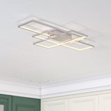 Modern Rectangular LED Ceiling Light Non-Dimmable 89W/113W Ceiling Lights Living and Home 