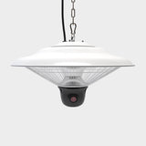 Patio Heater Ceiling Hanging Lamp 500/1000/1500W Remote Control Adjustable Patio Heaters Living and Home 
