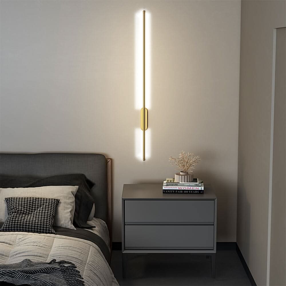 Modern Aluminum Linear LED Wall Lighting Fixture 100cm