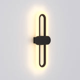 Modern Oval LED Wall Light with Acrylic Shade Wall Lamps Living and Home 