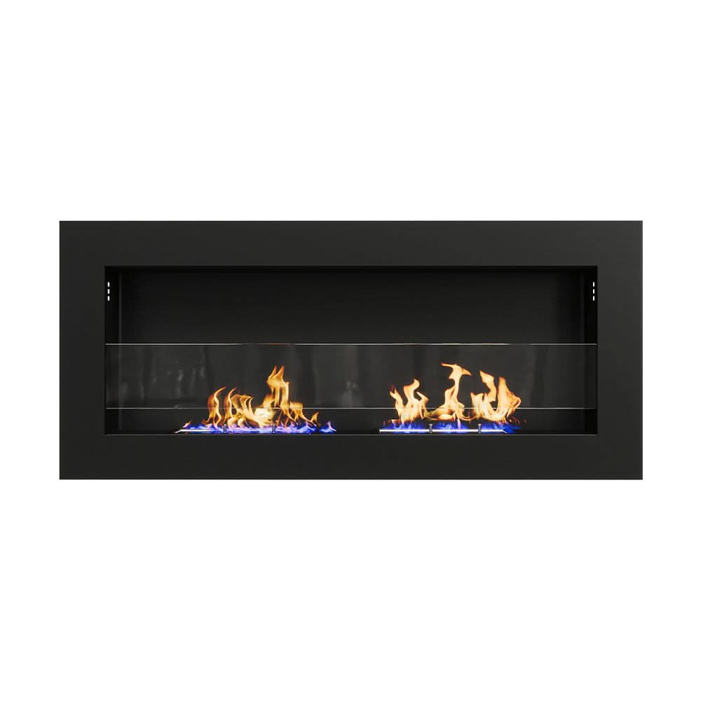 35 47 Inch Bio Ethanol Fireplace Wall Mounted Fireplaces Easy Installation
