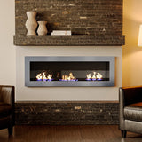35/47 Inch Indoor Bio Ethanol Fireplace 2/3 Stoves Wall Mounted Heater Bio Ethanol Fireplaces Living and Home 