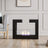 30'' W Bio-Ethanol Fireplace Freestanding Heater Black or White Bio Ethanol Fireplaces Living and Home Black 