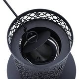 Cylindrical Fuel Fire Pit Bio Ethanol Burner Patio Heater Bio Ethanol Fireplaces Living and Home 