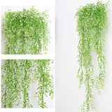 Hanging Ivy Plants Wall Decor Artificial Floral Vines for Party Xmas Christmas Living and Home 