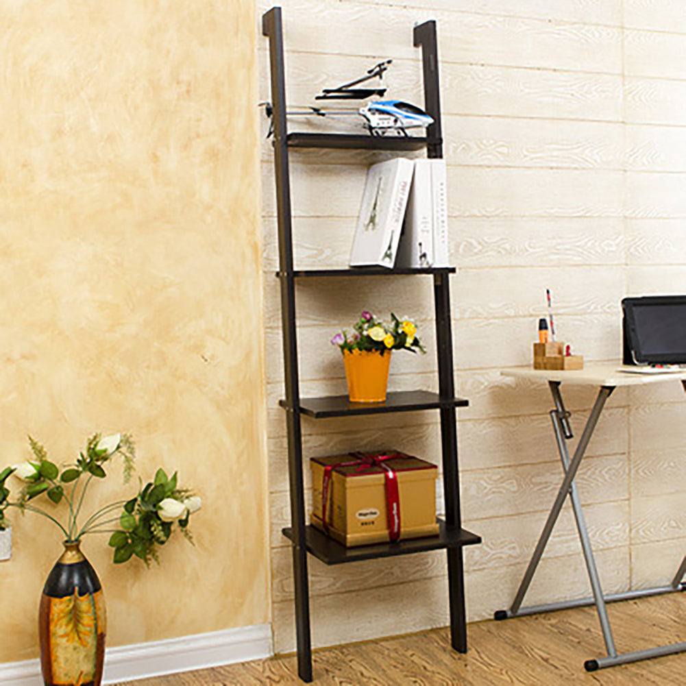4Tier Book Display Shelf Rustic Black Book Shelf Living and Home
