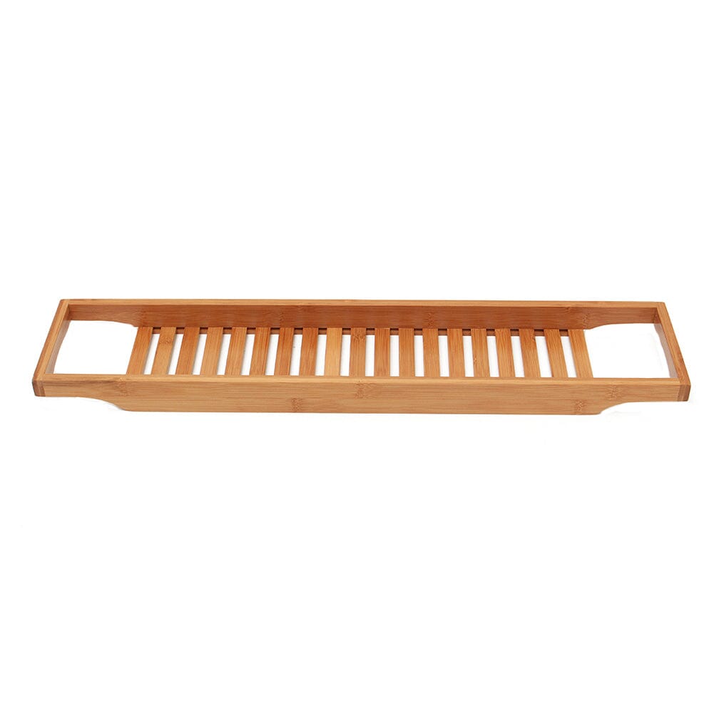Bamboo Bath Tray for Bathroom Shower Caddies Living and Home 